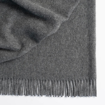 Nevis Throw - Charcoal