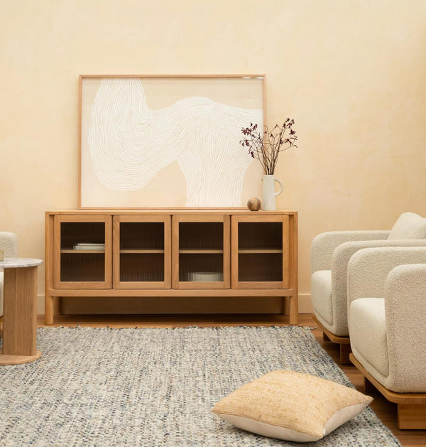 Groove Sideboard - Oak