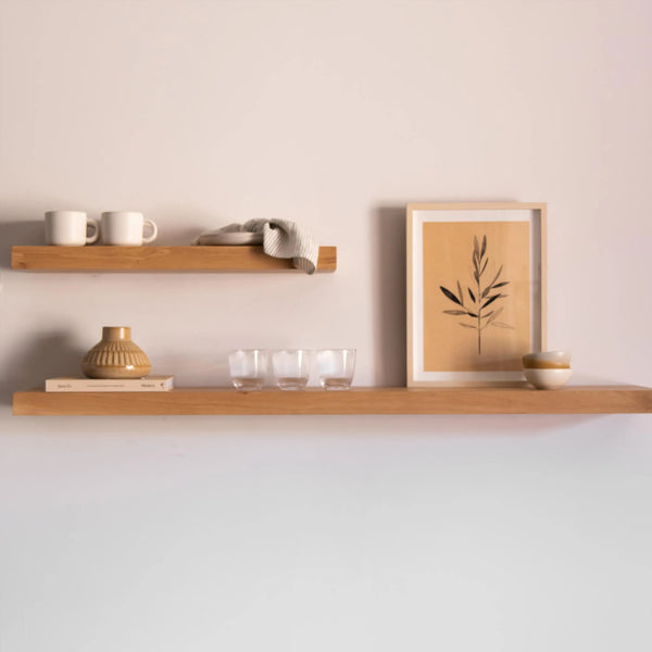 Hold Wall Shelf 140cm - Oak