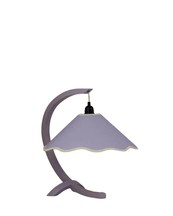Kira Table Lamp - Lavender / Pale Yellow