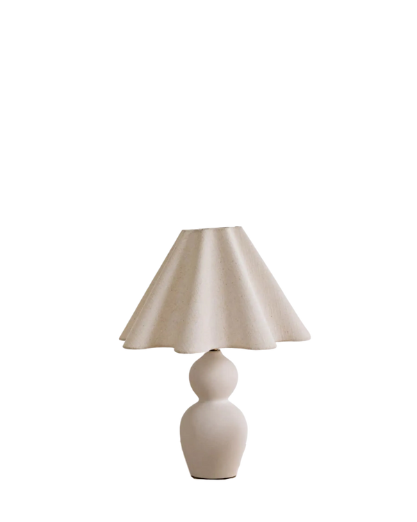 Mila Table Lamp - Cream
