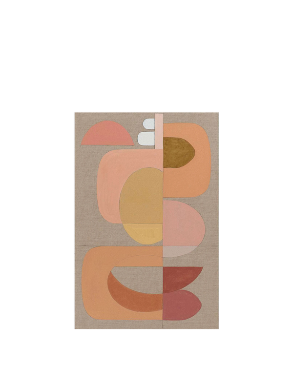 Rosea Arch Canvas Print 76Cm x 50Cm