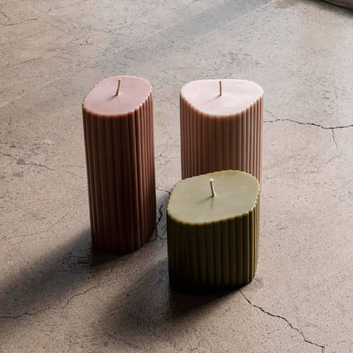 Costa Pillar Candle Ivy - Small