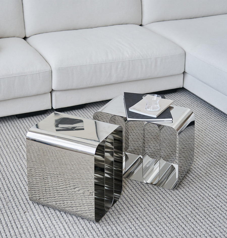 Bass Accordion Side Table - Large
