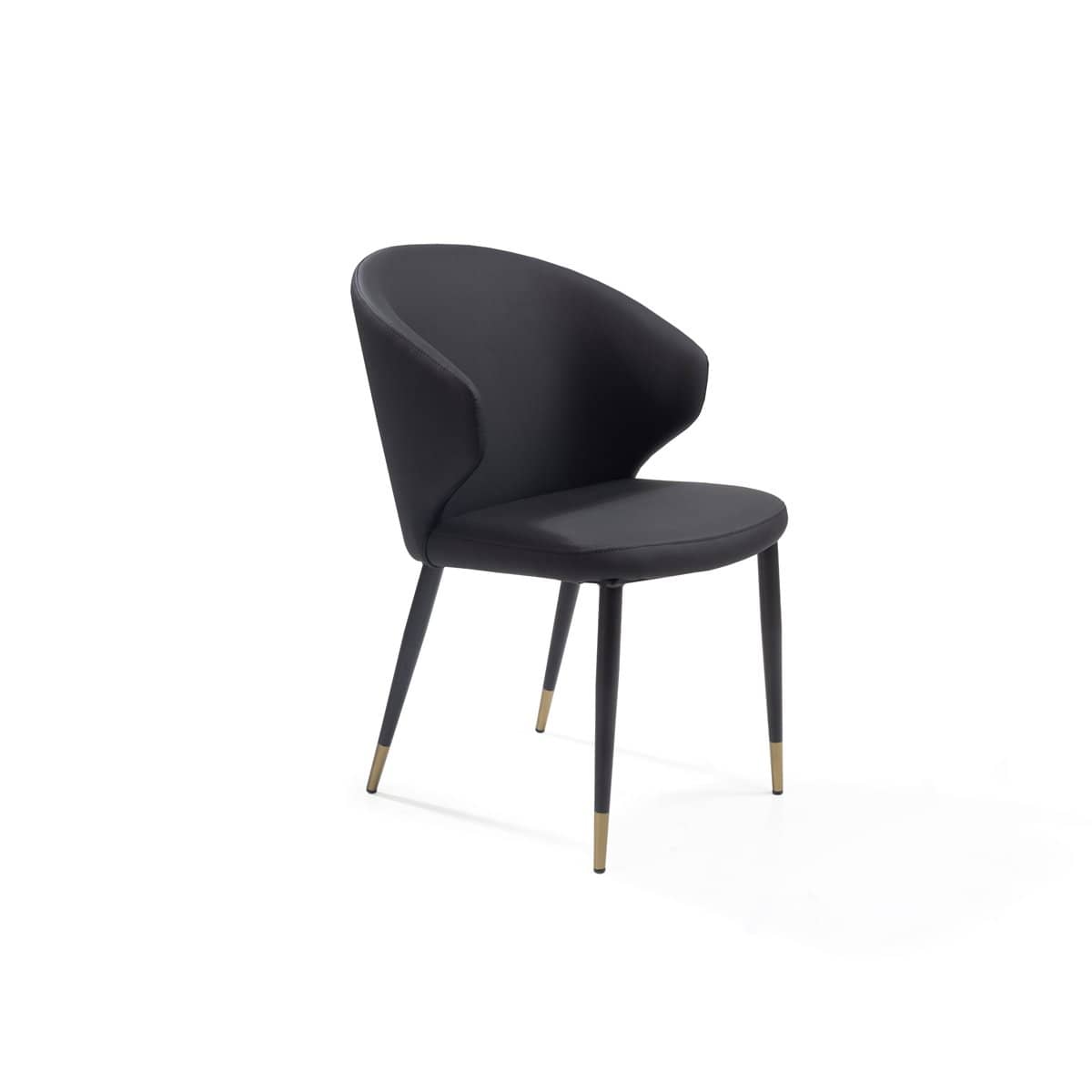 Express Dining Chair - Bellroy Black Leather