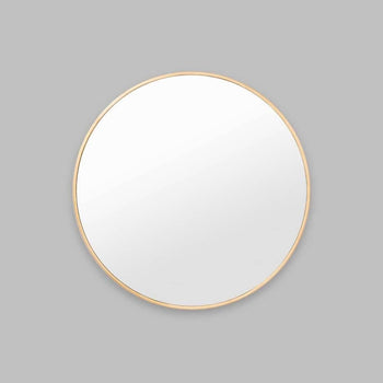 Bella Round Mirror - Brass 50cm x 50cm