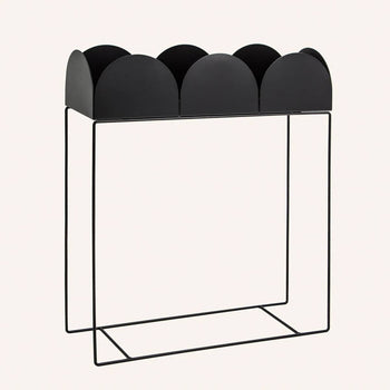 Fold Arch Planter Box - Black