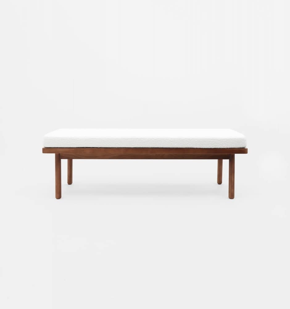 Scout Bench - Boucle/Walnut