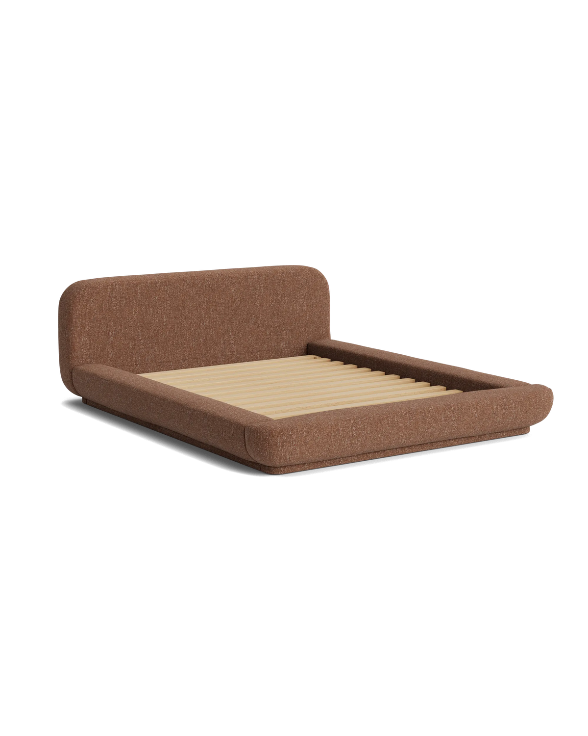 Floss Queen Bed - Fleck Rust