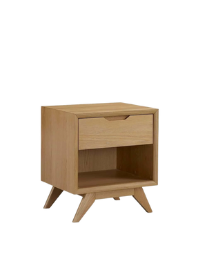 Harper Open Bedside Table - Oak