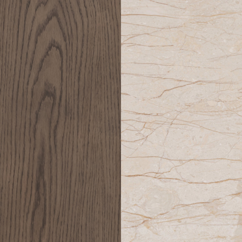 Earthen Oak / Desert Rose Marble