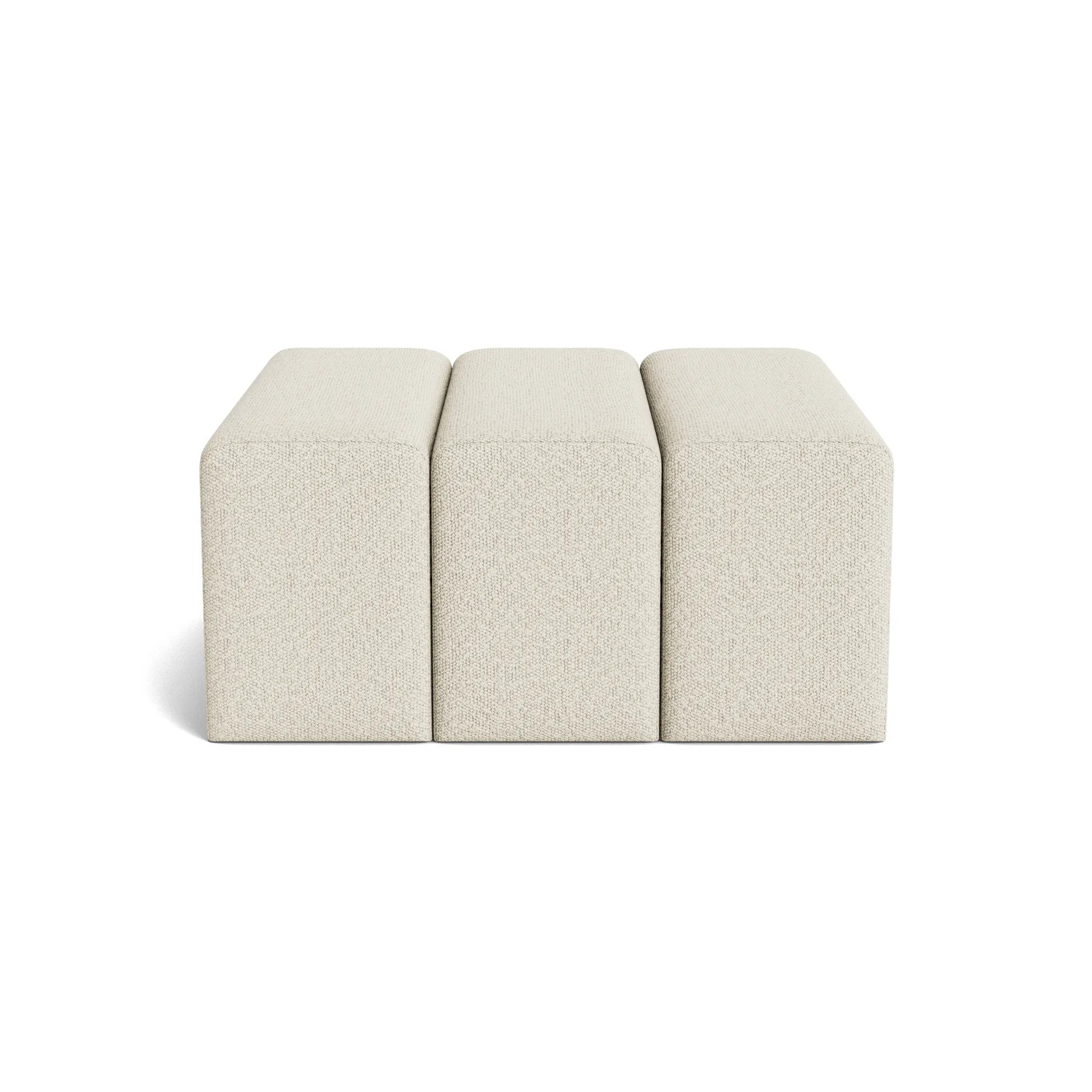 Niche Ottoman Large - Copenhagen Grey