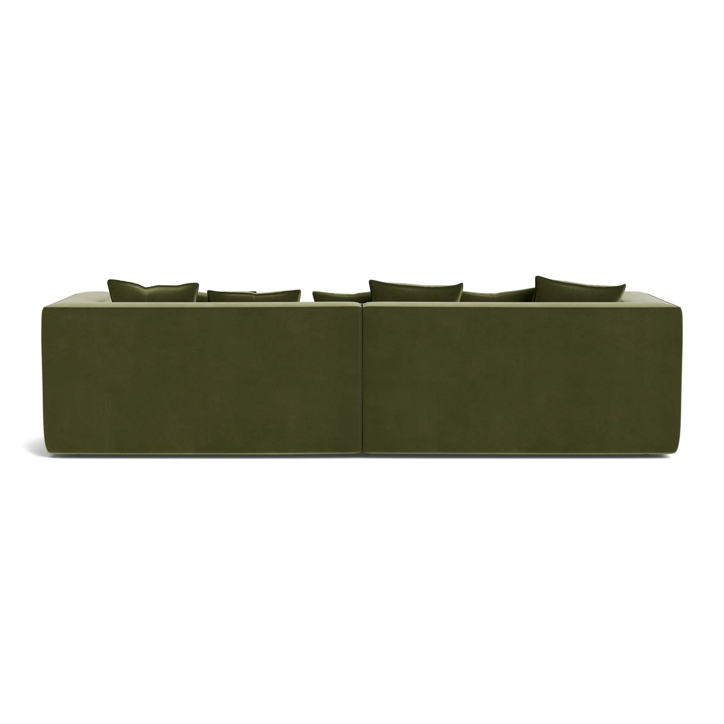 Block 4 Seater Sofa - Opal Forest