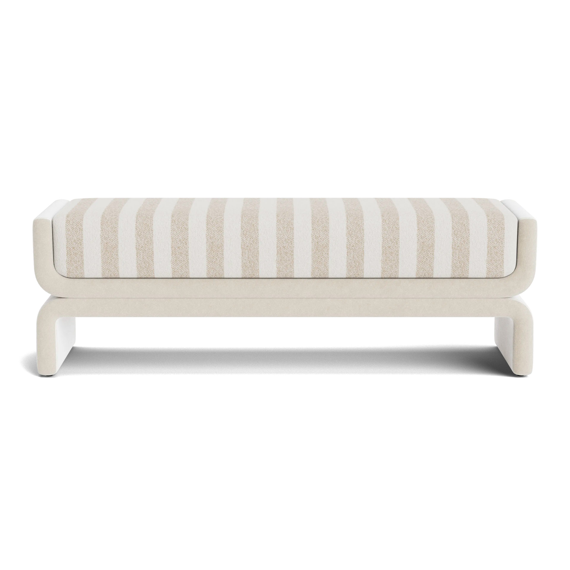 Shift Bench - Marnie Sand Stripe
