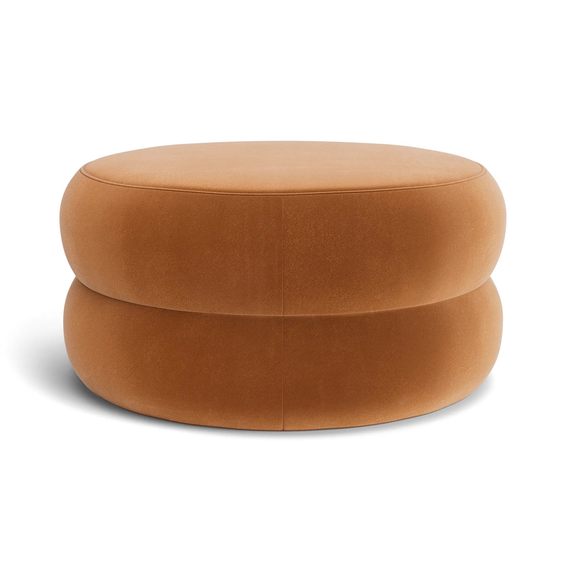 Roll Large Ottoman - Opal Ochre