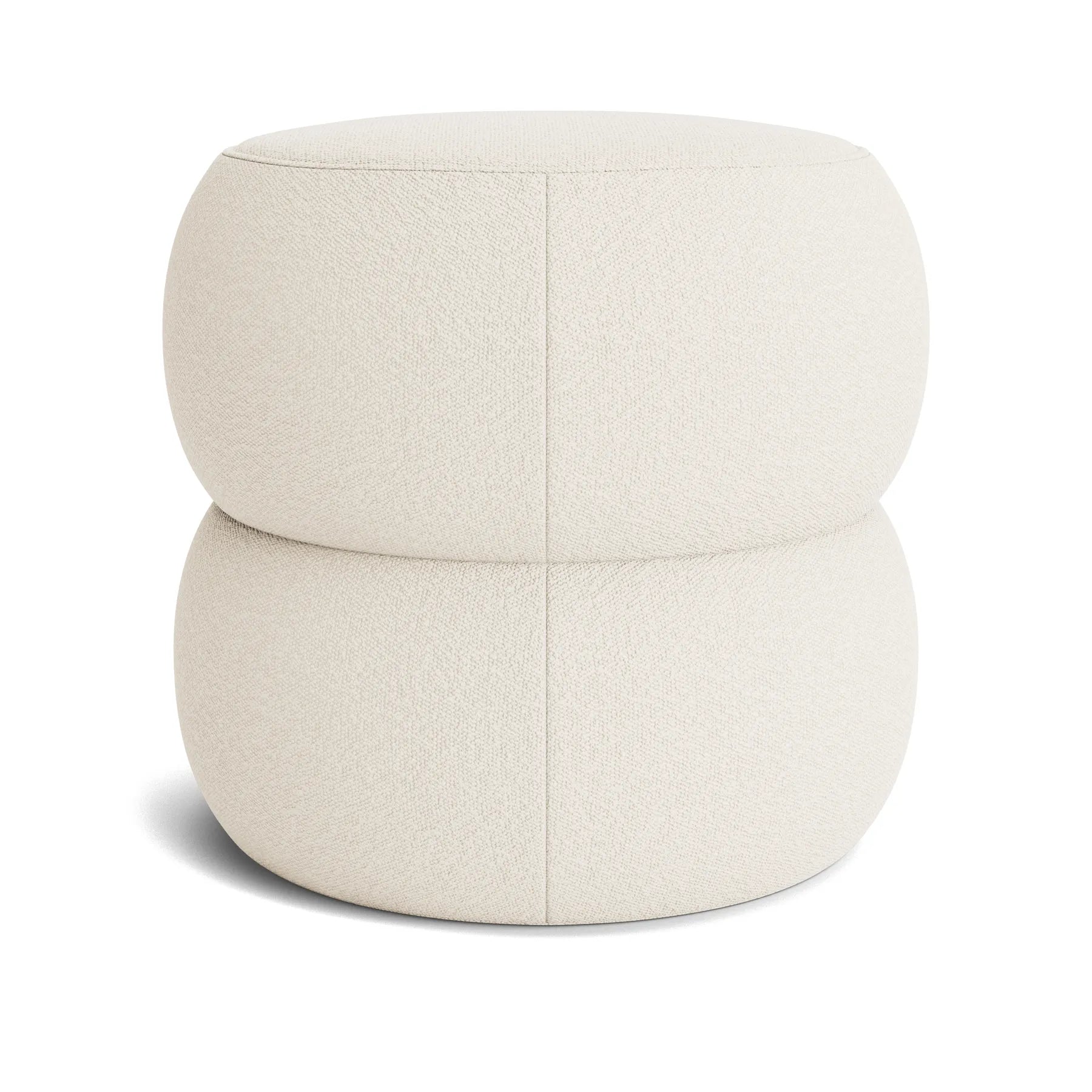 Roll Small Ottoman - Copenhagen Off White