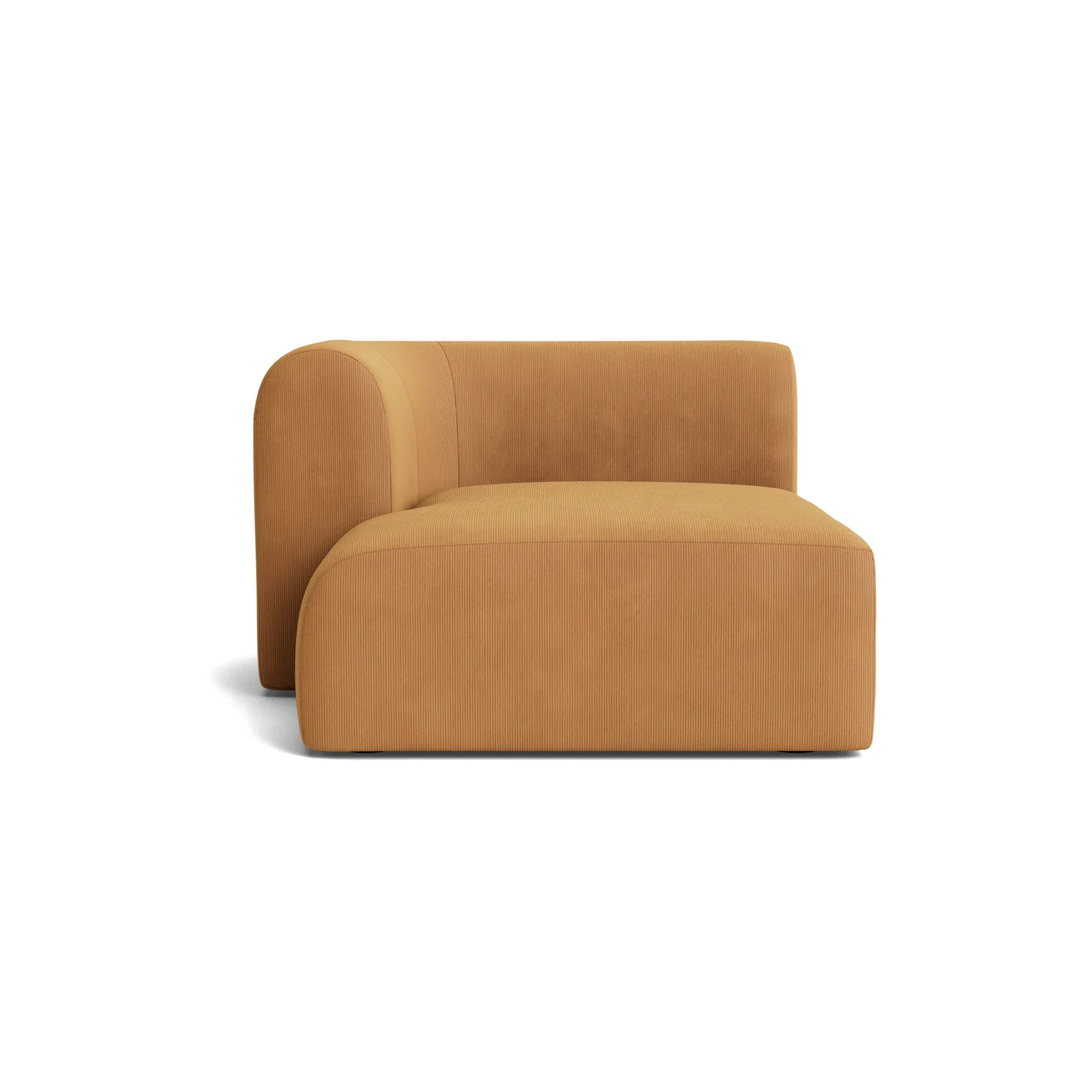 Berg Left Chaise Module - Corduroy Fawn