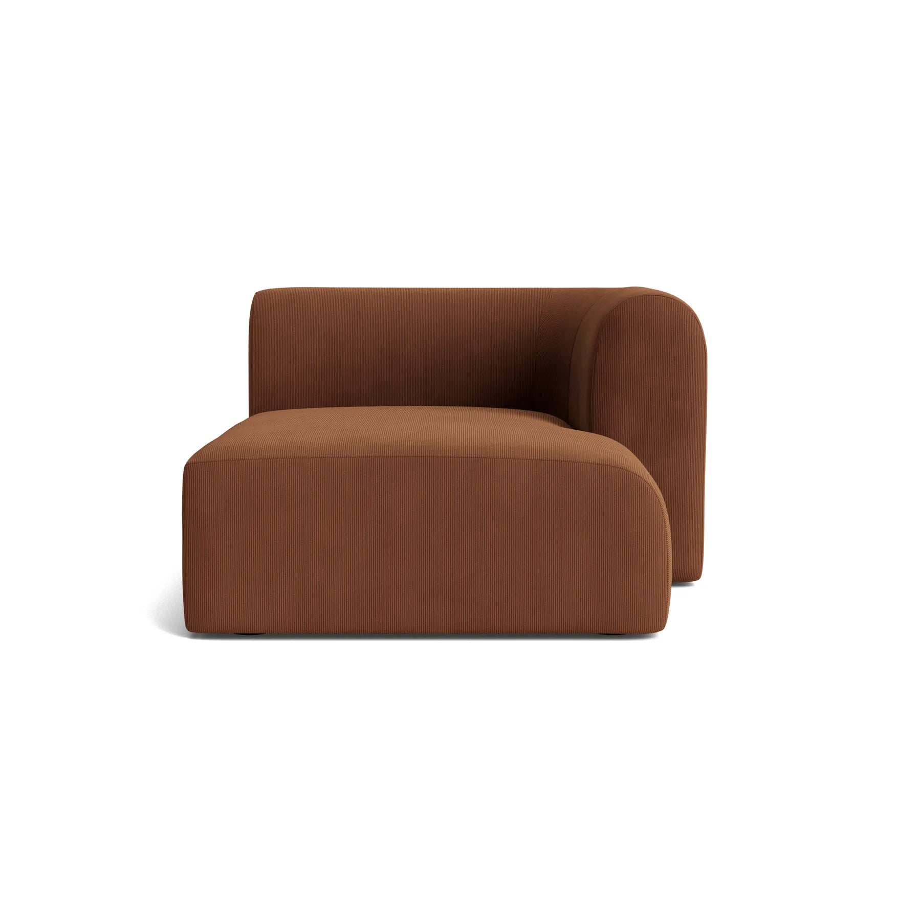 Berg Right Chaise Module - Corduroy Cocoa