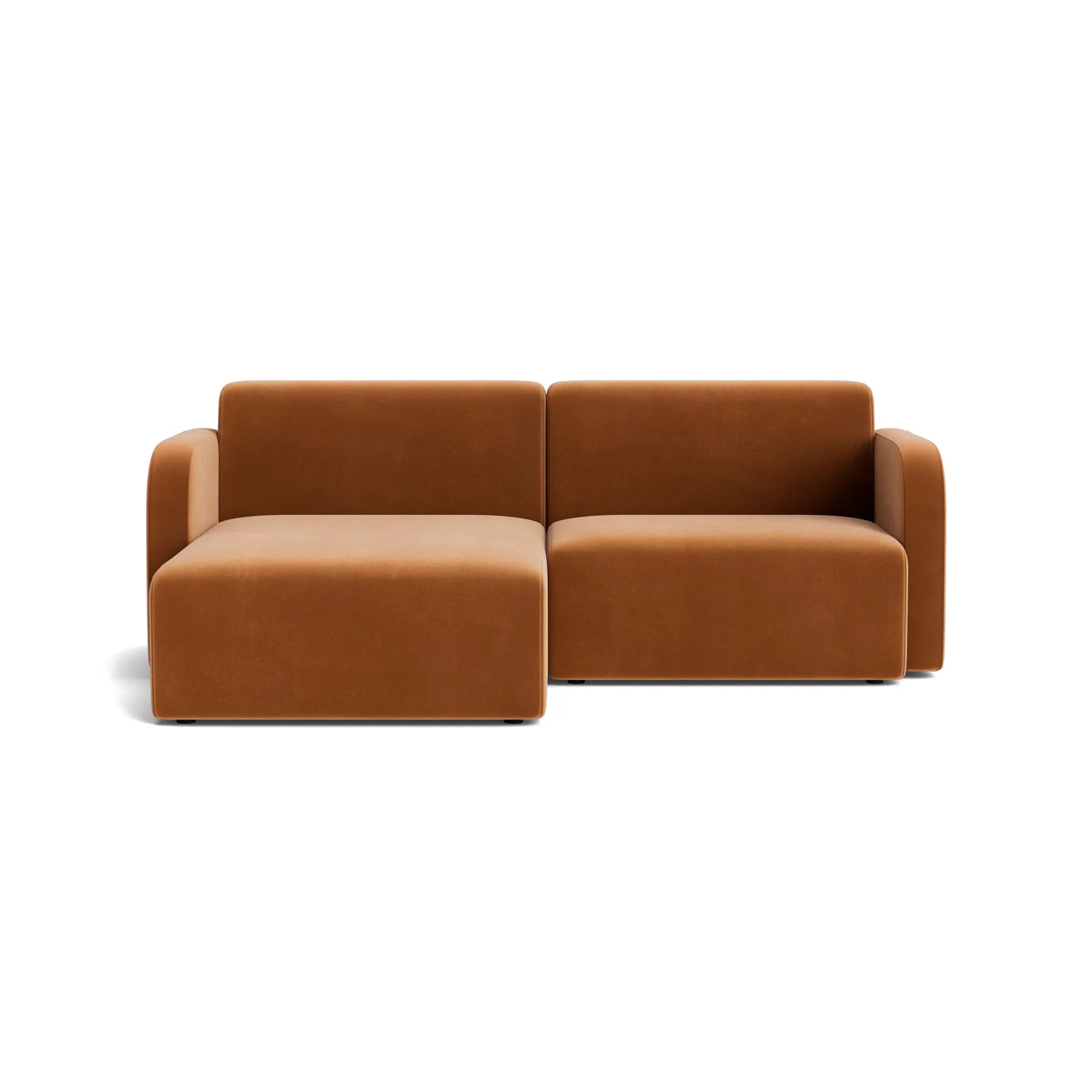 Jam 3 Seater LHF Chaise Sofa - Opal Ochre