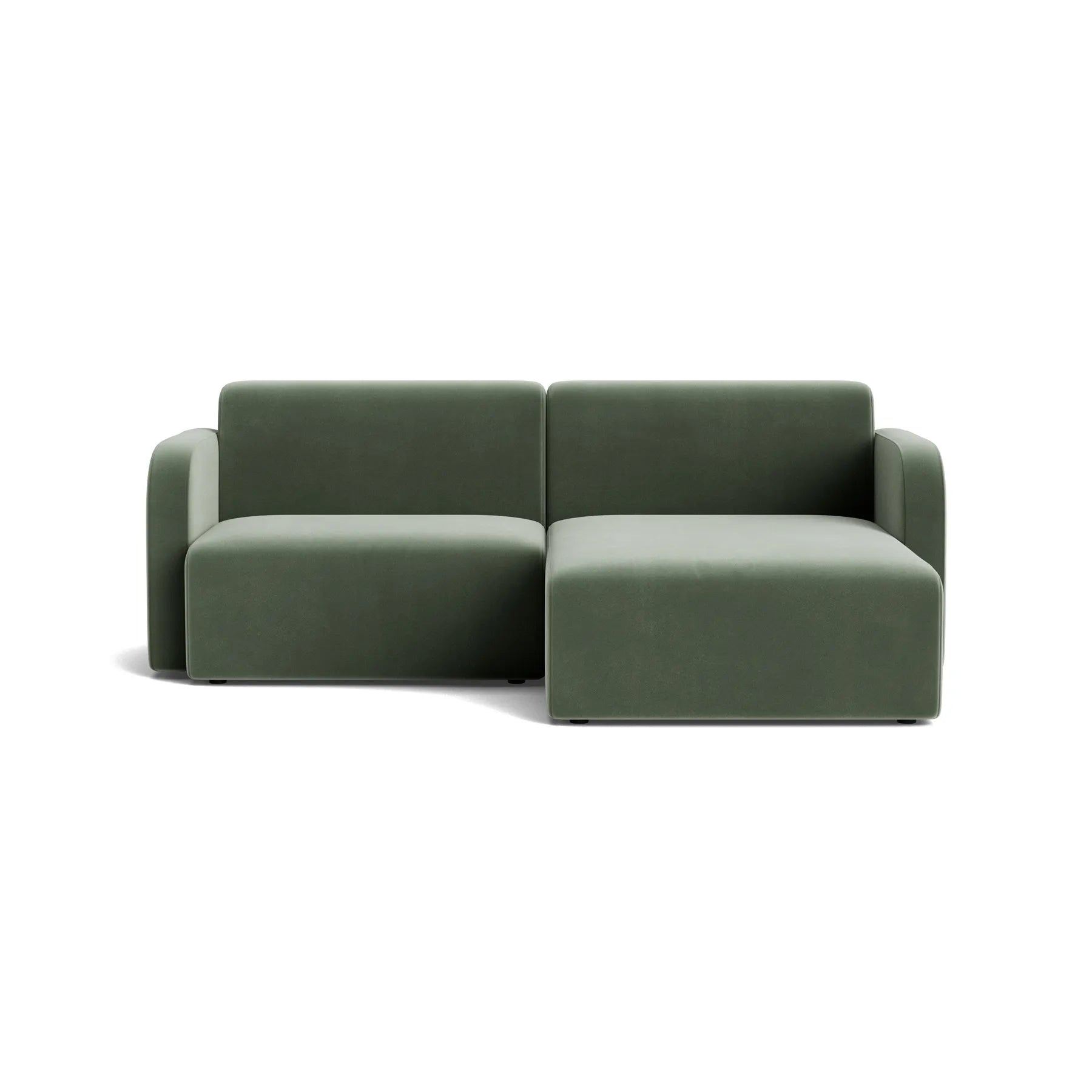 Jam 3 Seater RHF Chaise Sofa - Opal Ocean