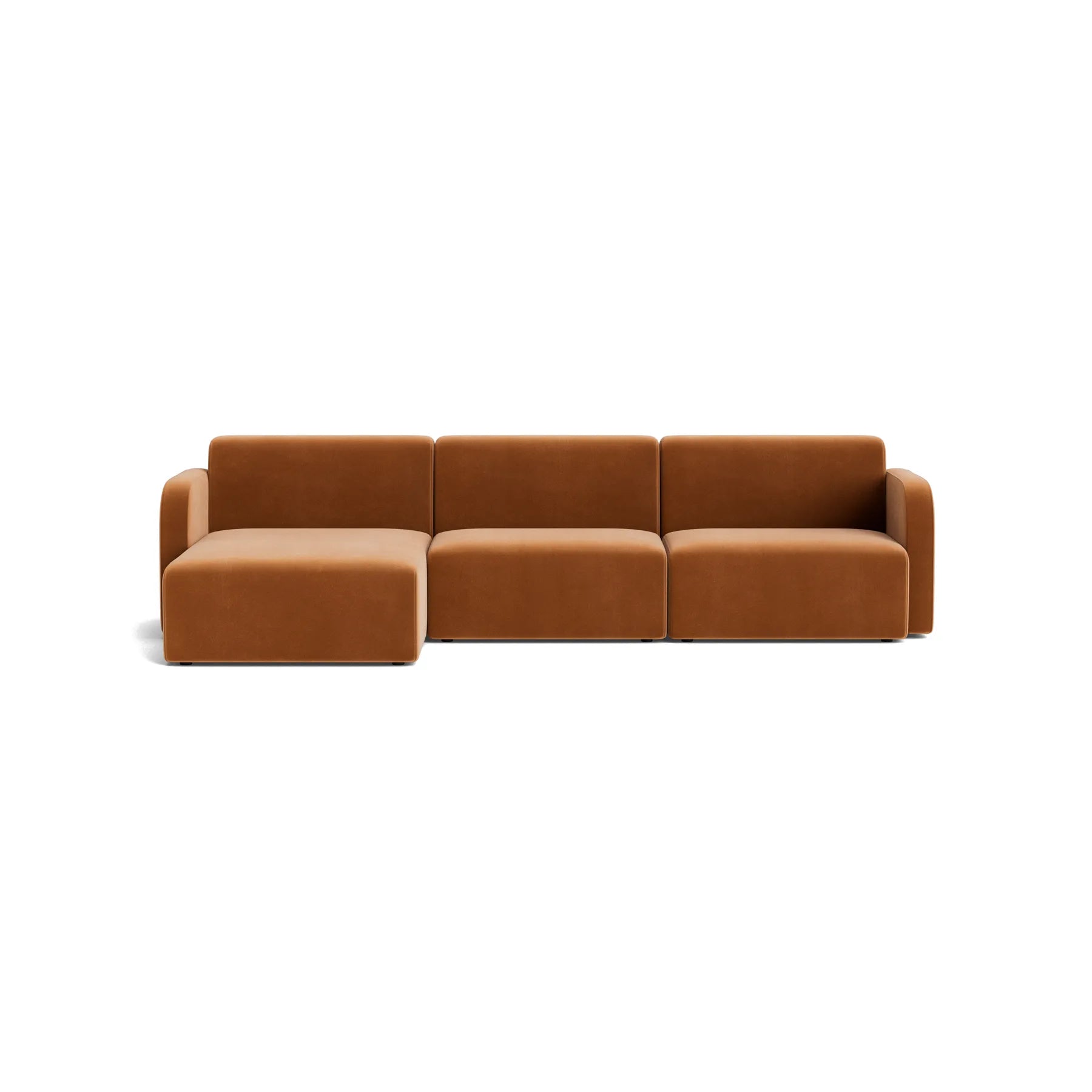 Jam 4.5 Seater LHF Chaise Sofa - Opal Ochre
