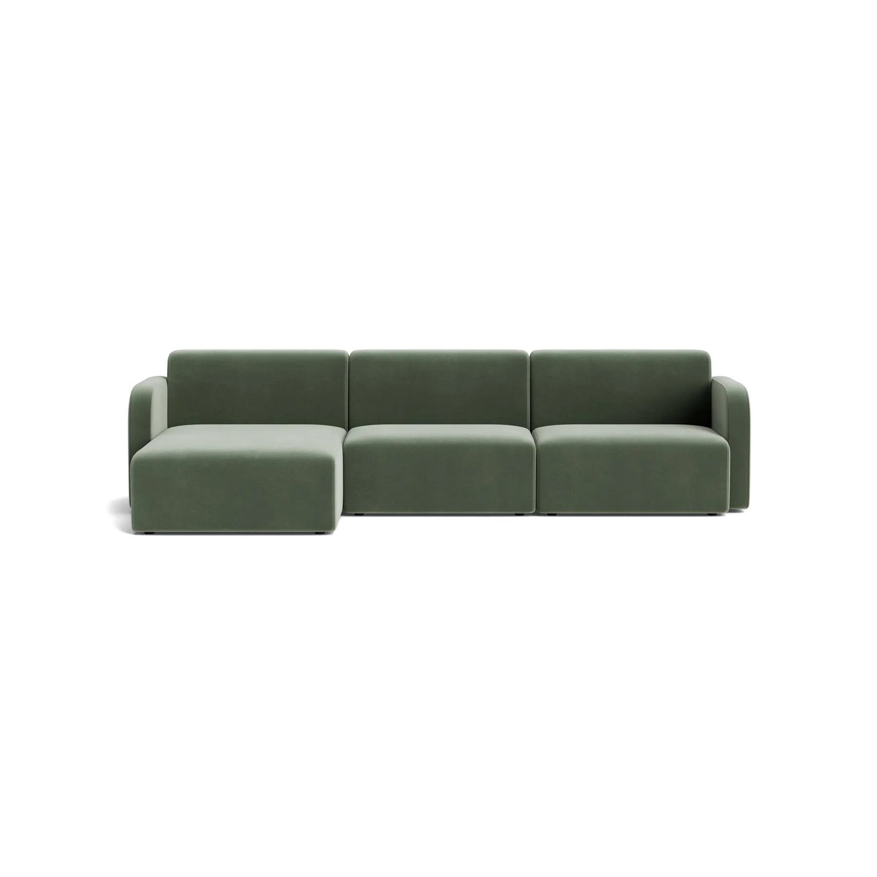 Jam 4.5 Seater LHF Chaise Sofa - Opal Ocean