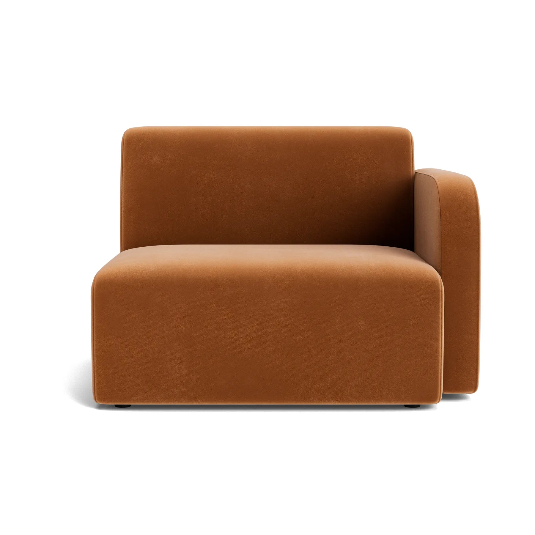 Jam Right Corner Module - Opal Ochre