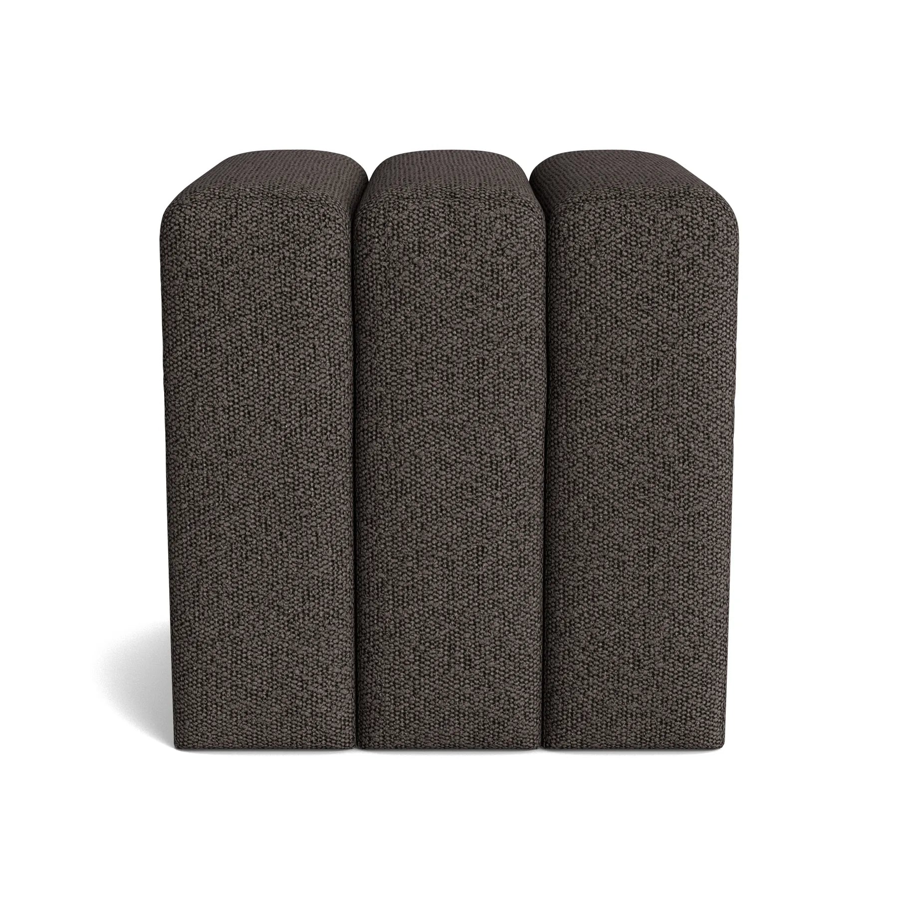 Niche Ottoman Small - Copenhagen Charcoal