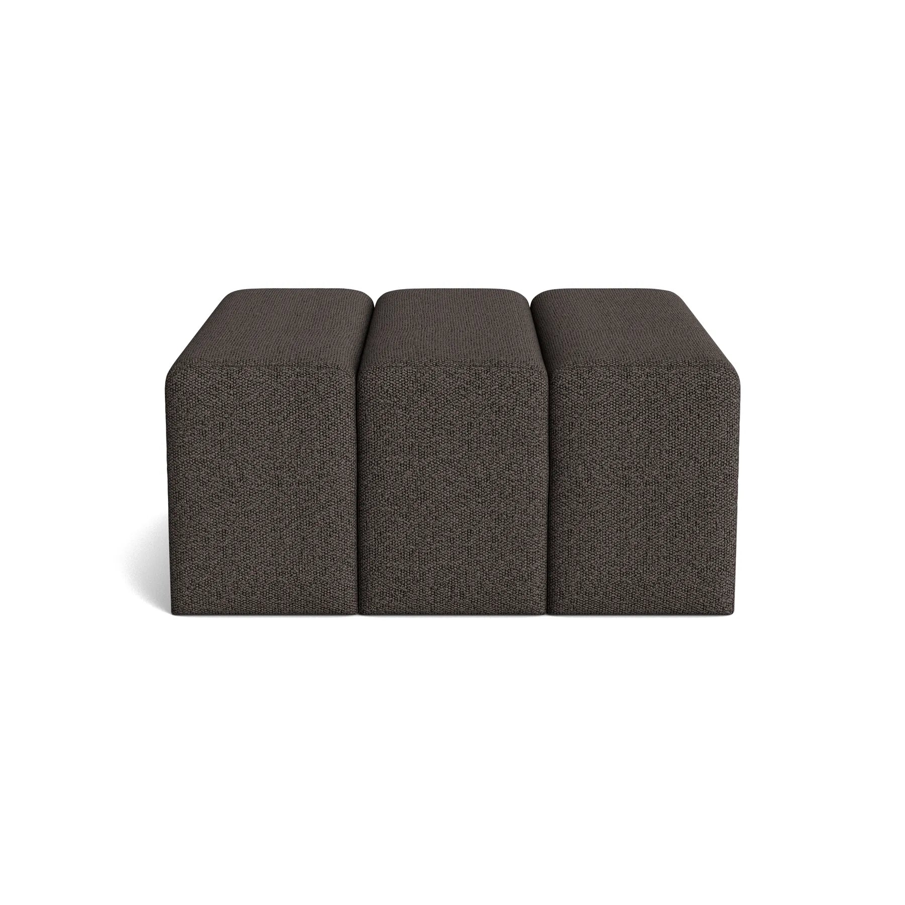 Niche Ottoman Large - Copenhagen Charcoal