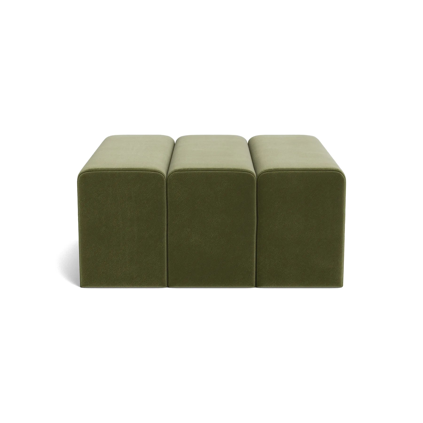 Niche Ottoman Large - Opal Forest