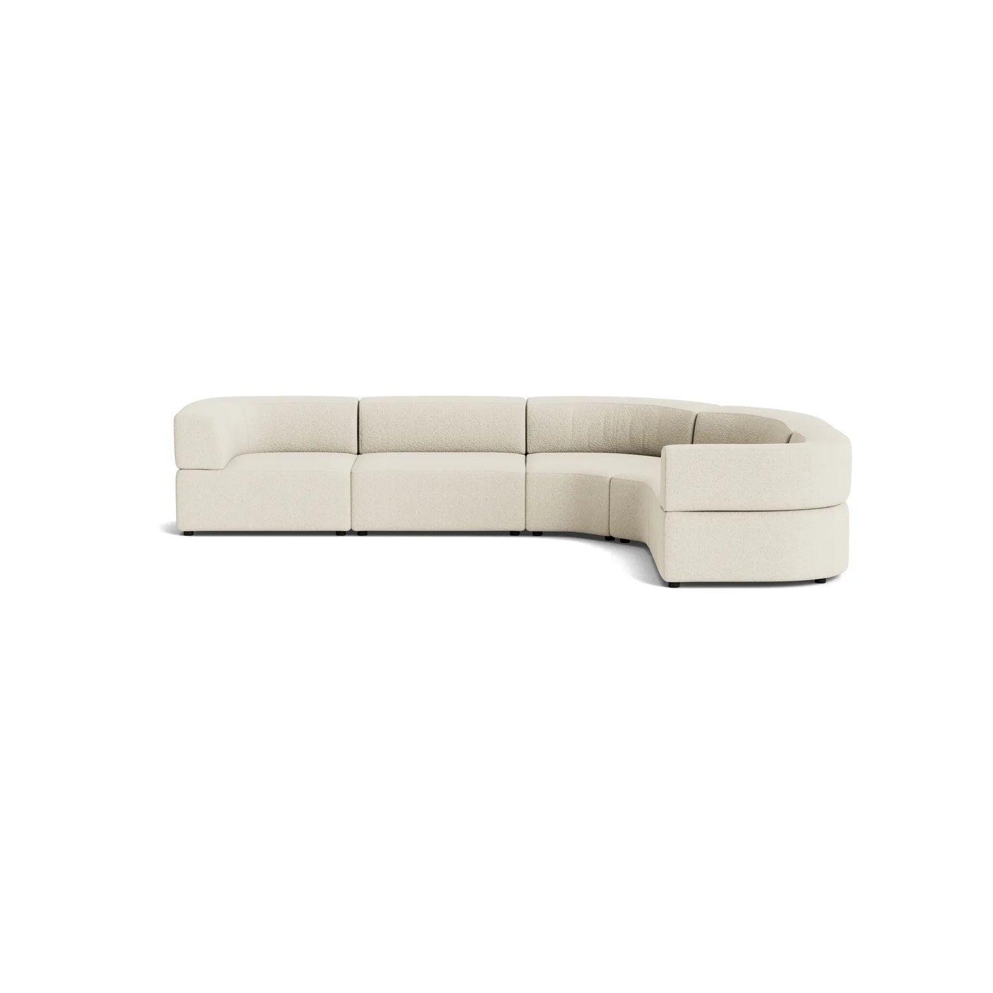 Stretch Angled Corner Sofa - Copenhagen Grey