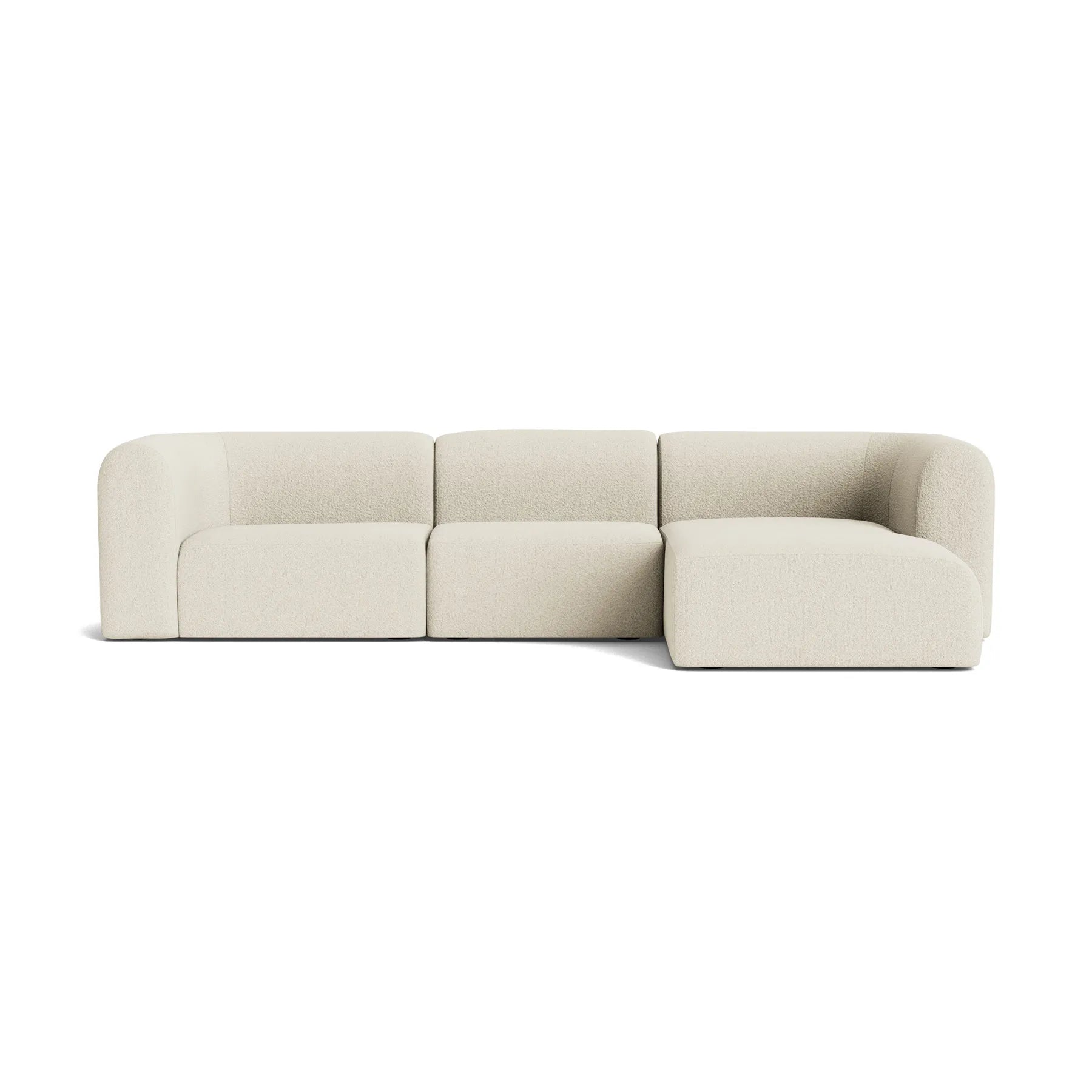 Berg 4 Seater RHF Chaise Sofa - Copenhagen Grey