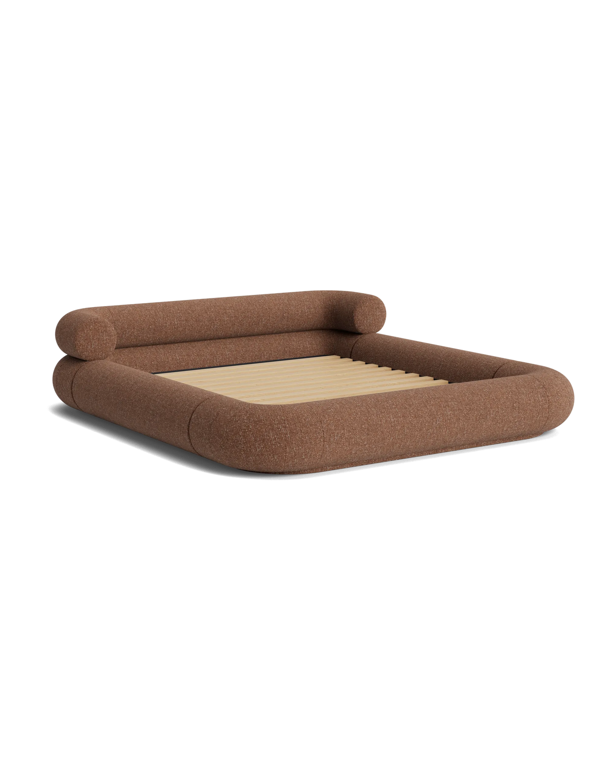Restore King Bed - Fleck Rust