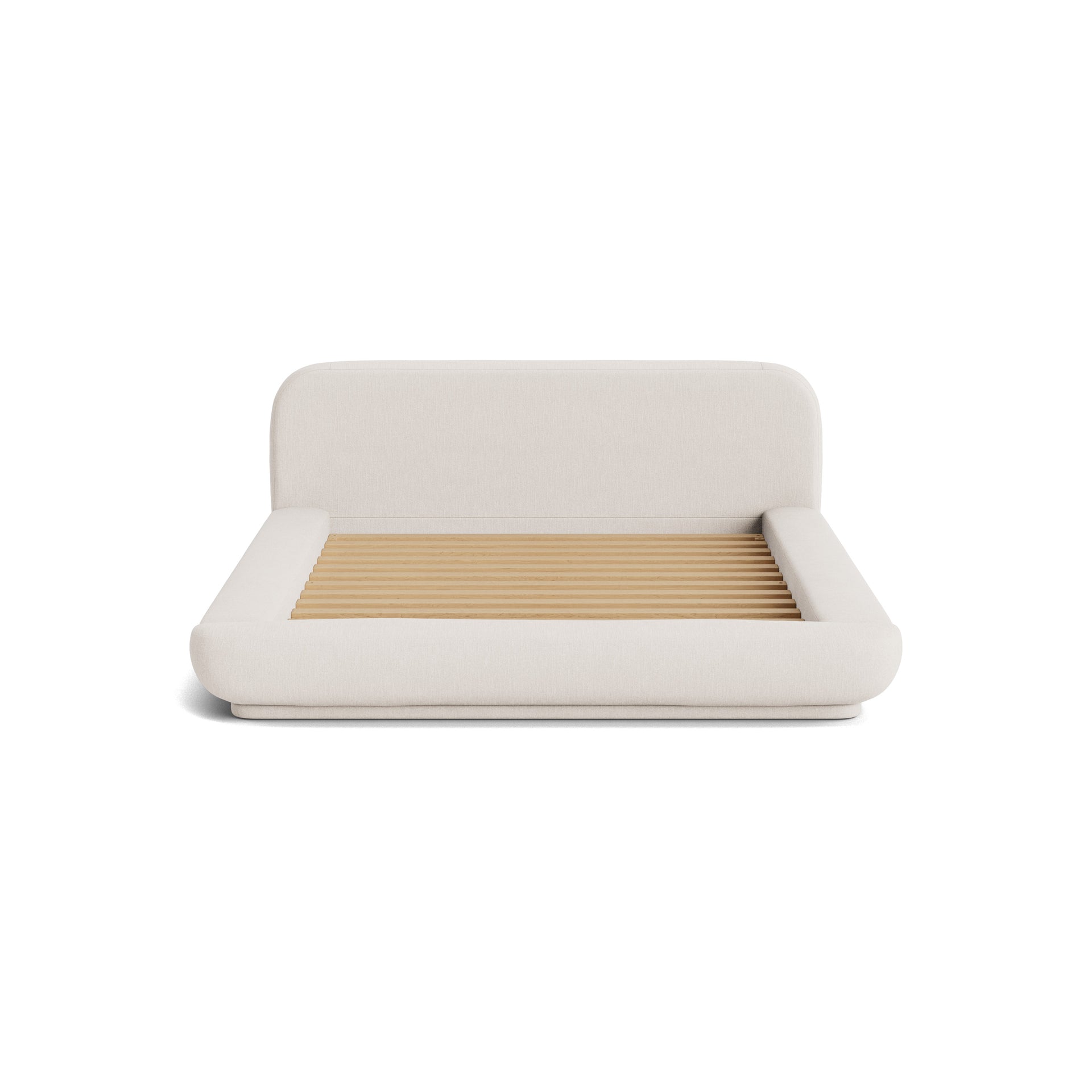 Floss Queen Bed - Silex Off White