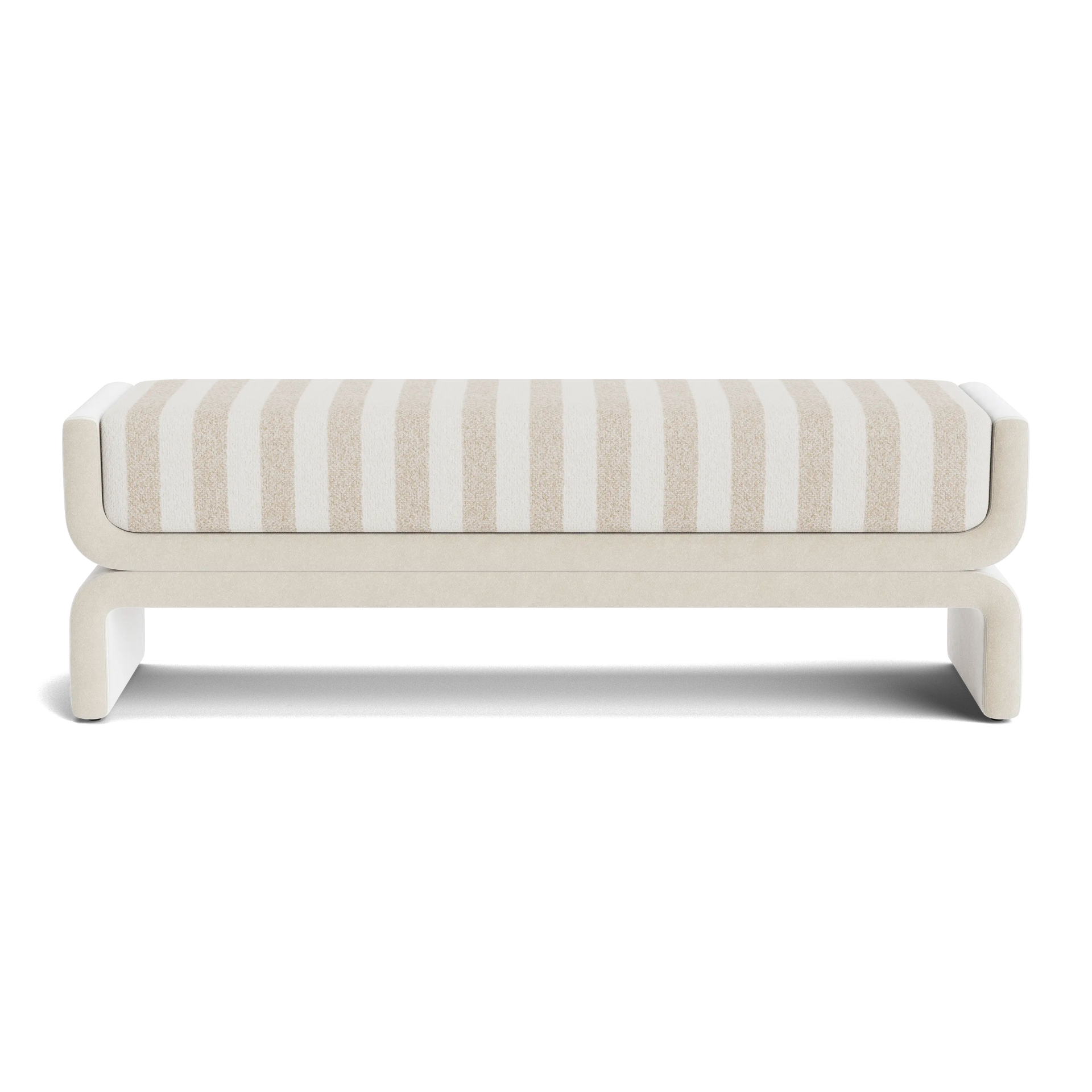 Shift Bench - Marnie Sand Stripe