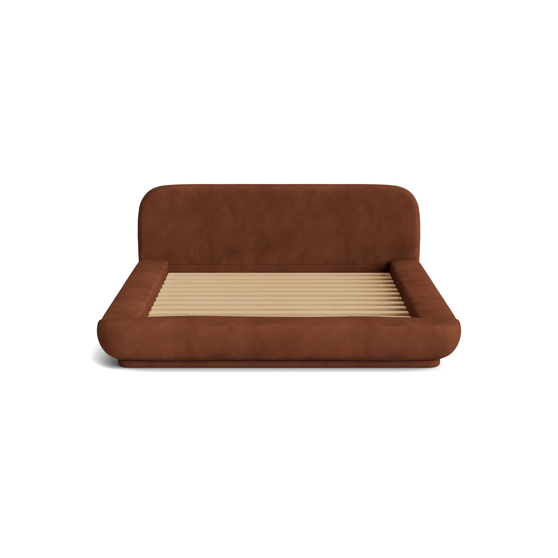 Floss Queen Bed - Corduroy Cocoa