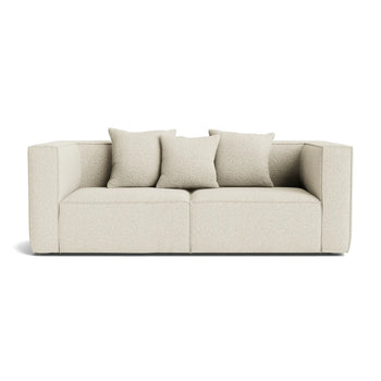 Block 2 Seater Sofa - Copenhagen 901 Grey