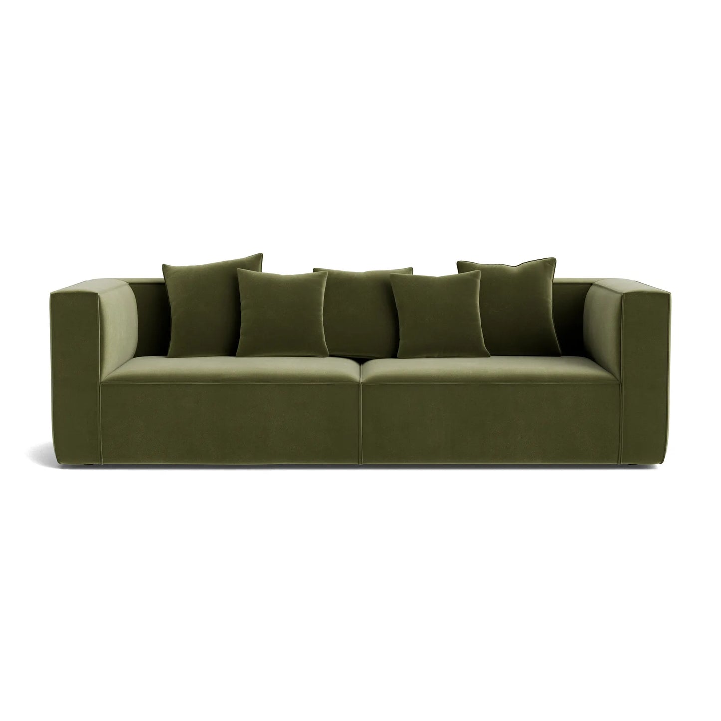 Block 3 Seater Sofa - Opal Forest