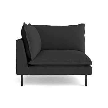 Seam Sofa Corner - Siena Charcoal