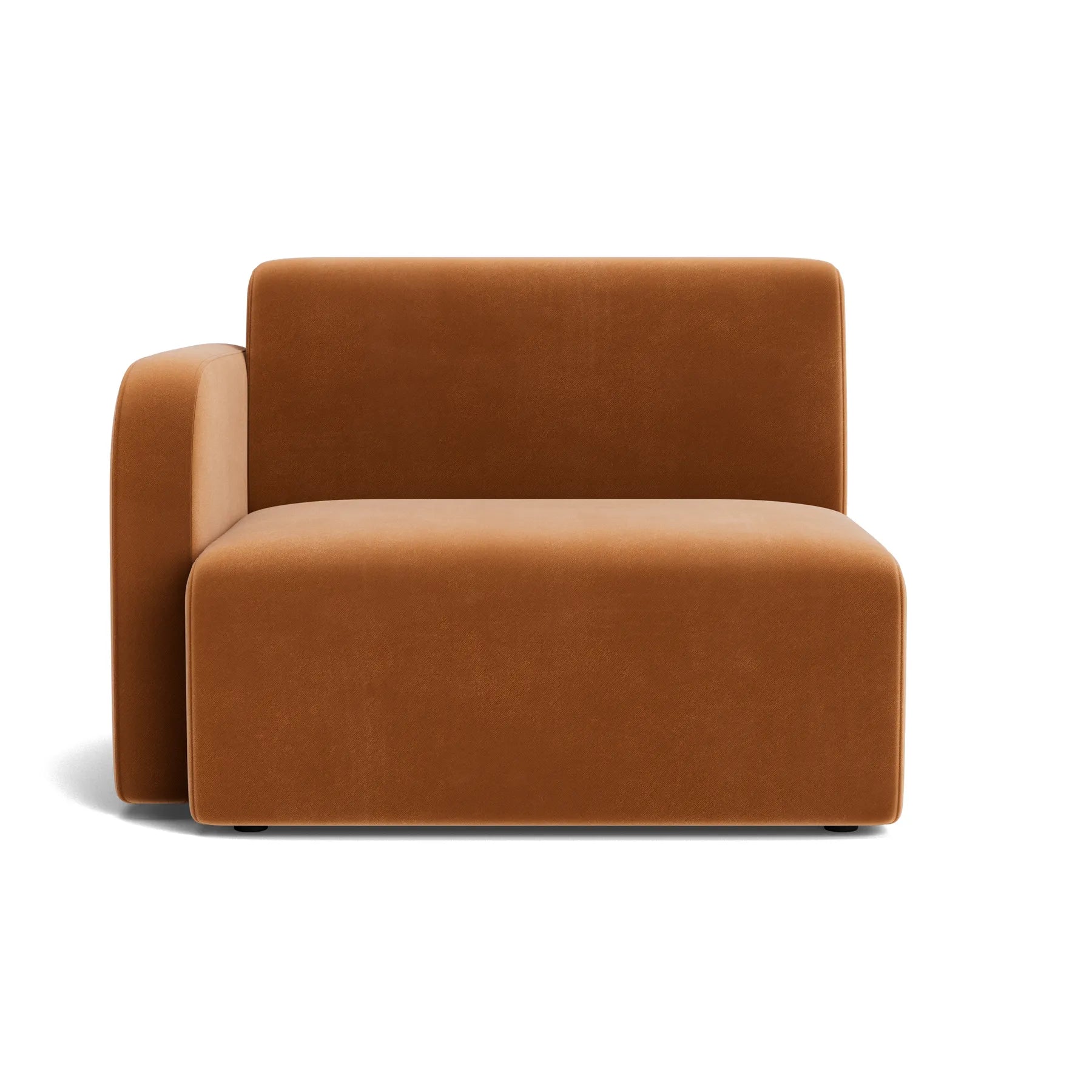 Jam Left Corner Module - Opal Ochre