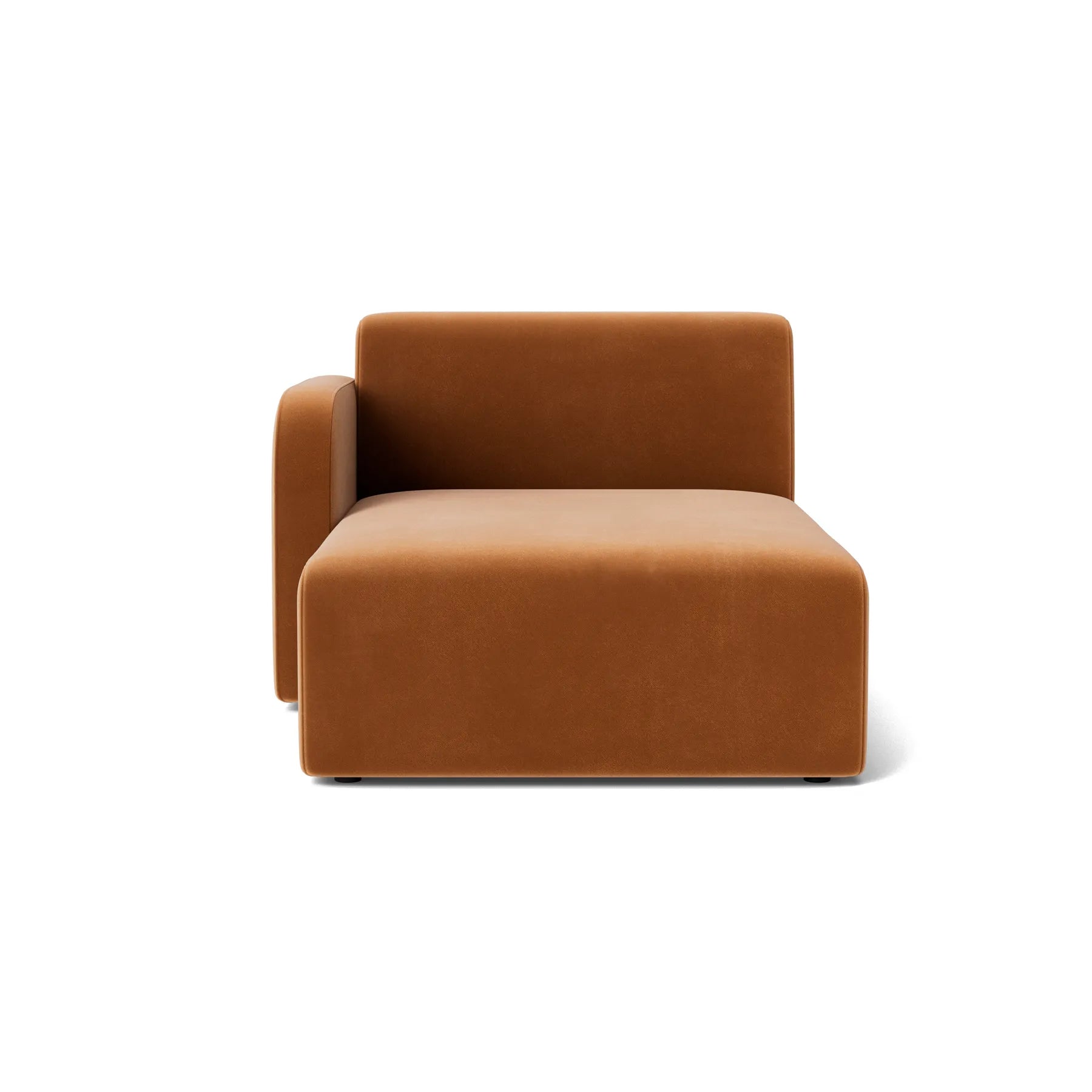 Jam Left Chaise Module - Opal Ochre