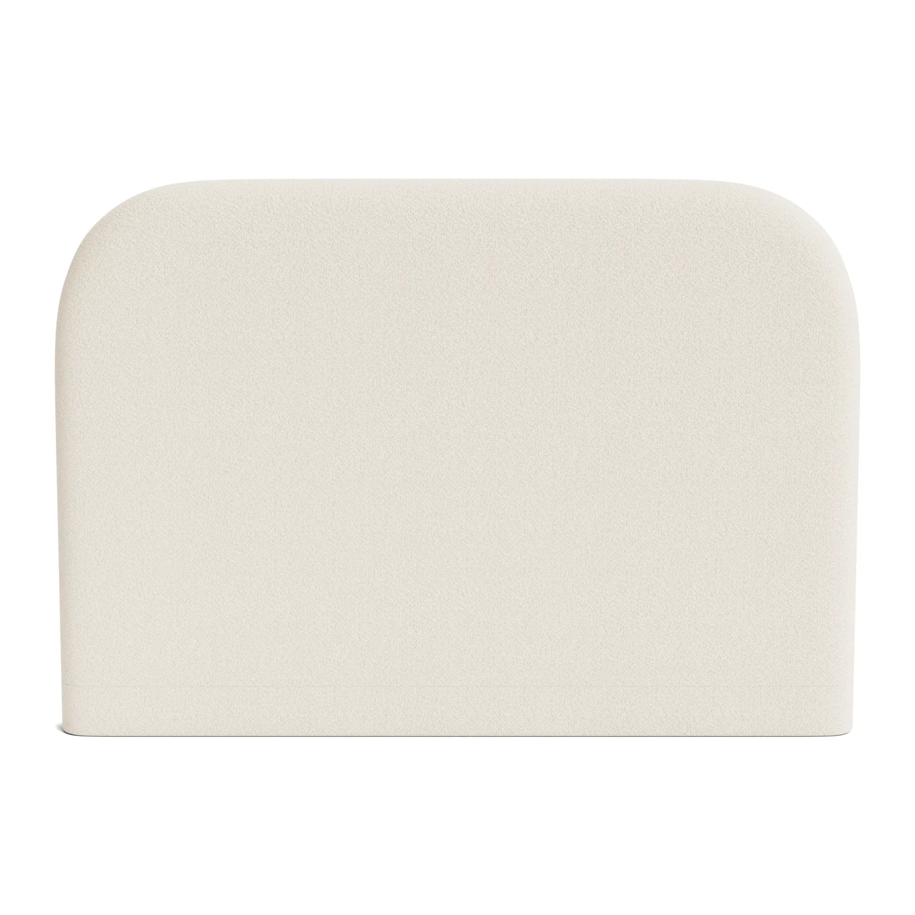 Plush Queen Bed Head - Copenhagen Off White