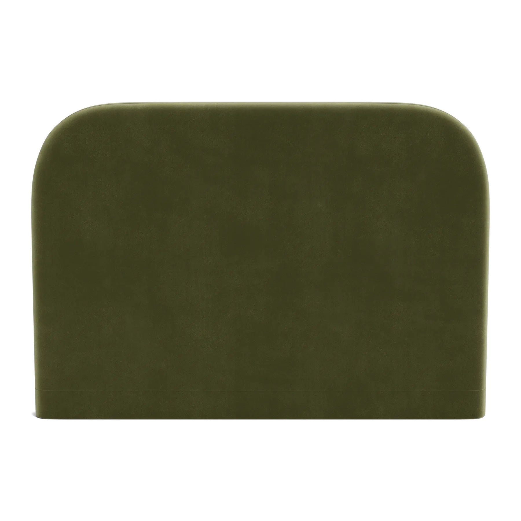 Plush King Bed Head - Opal Forest