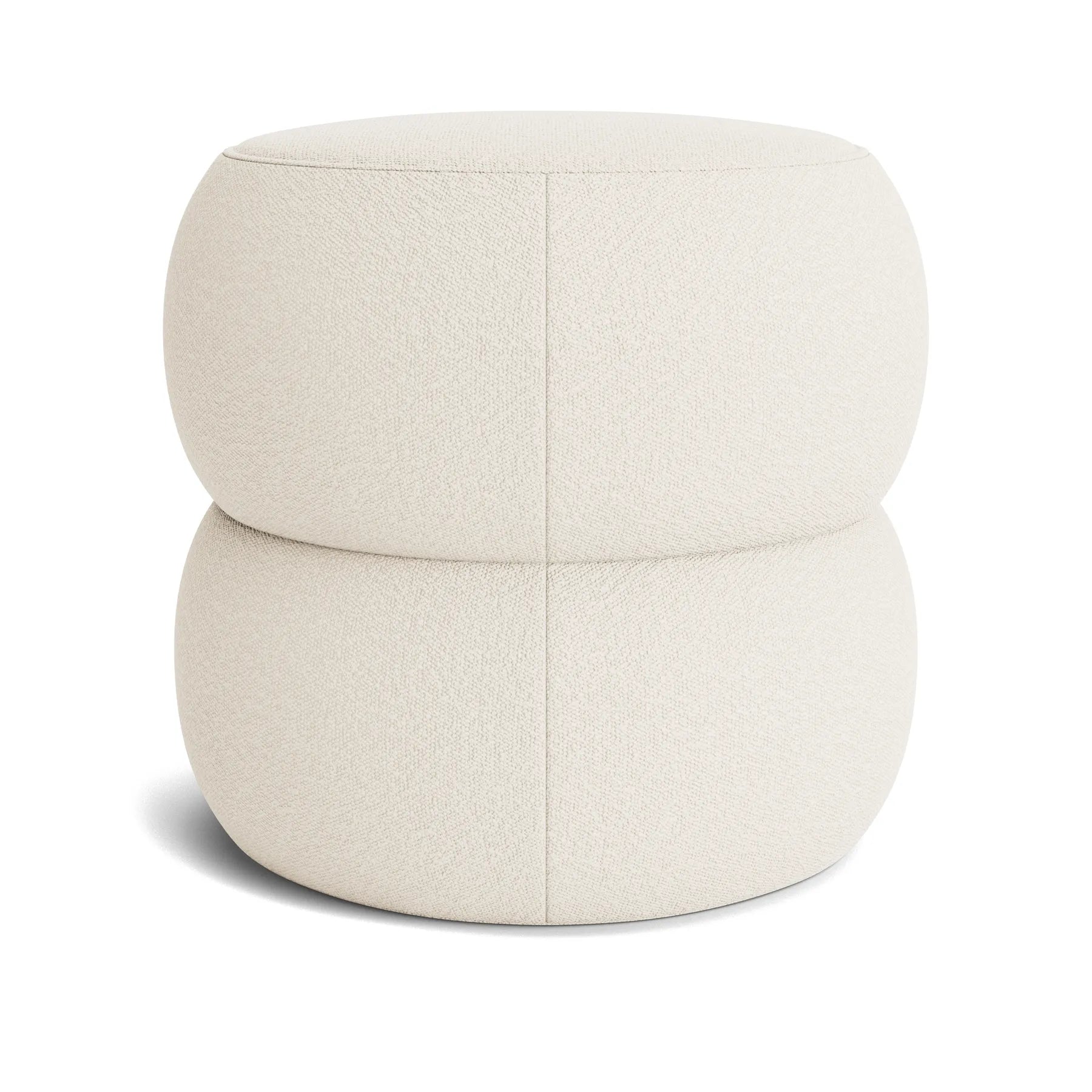 Roll Small Ottoman - Copenhagen Off White