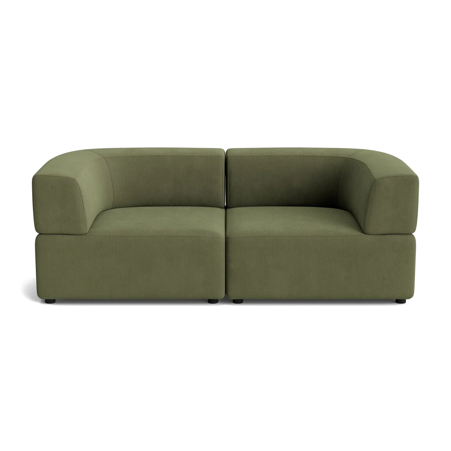 Stretch 3 Seater Sofa - Corduroy Forest