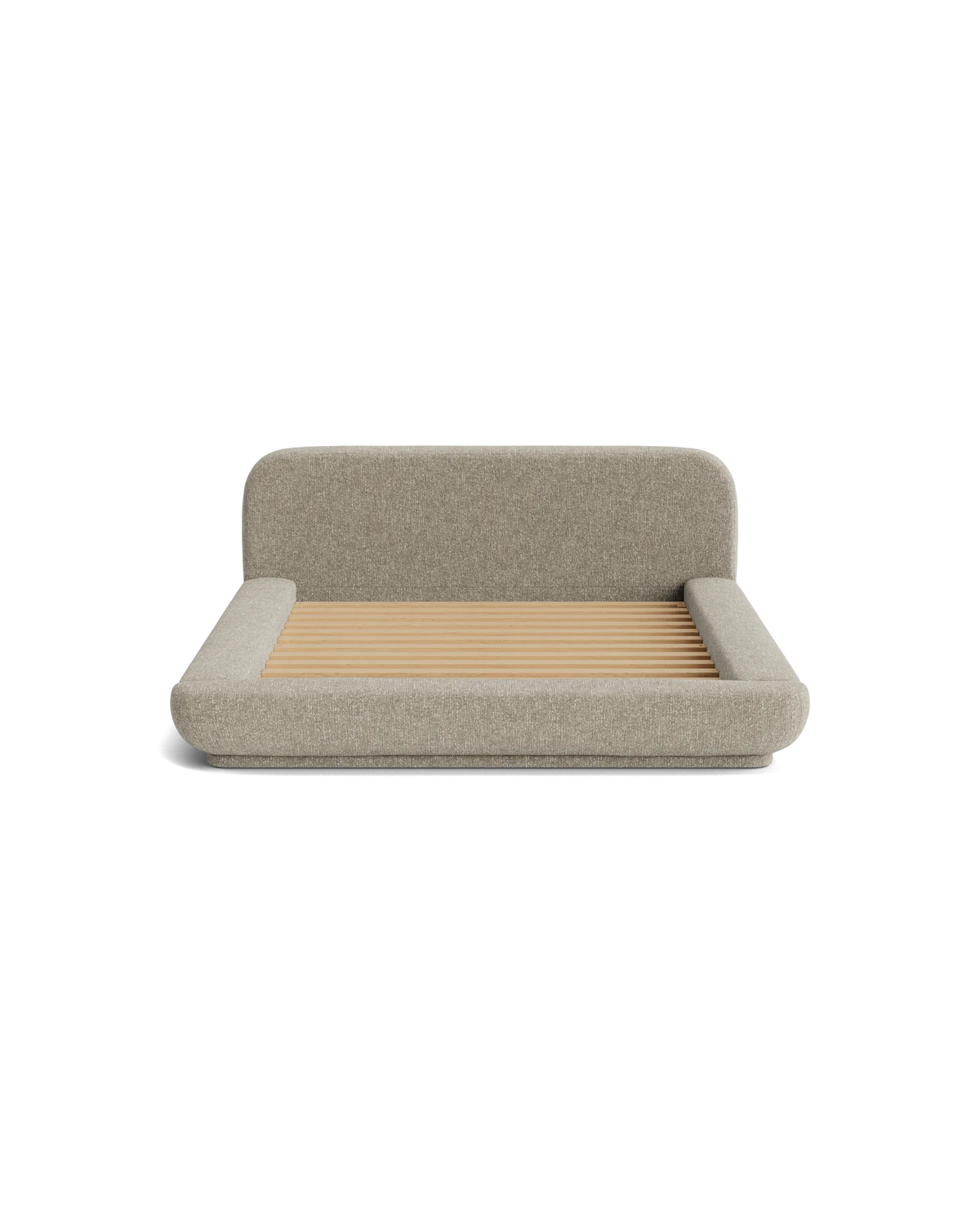 Floss Queen Bed - Fleck Smoke