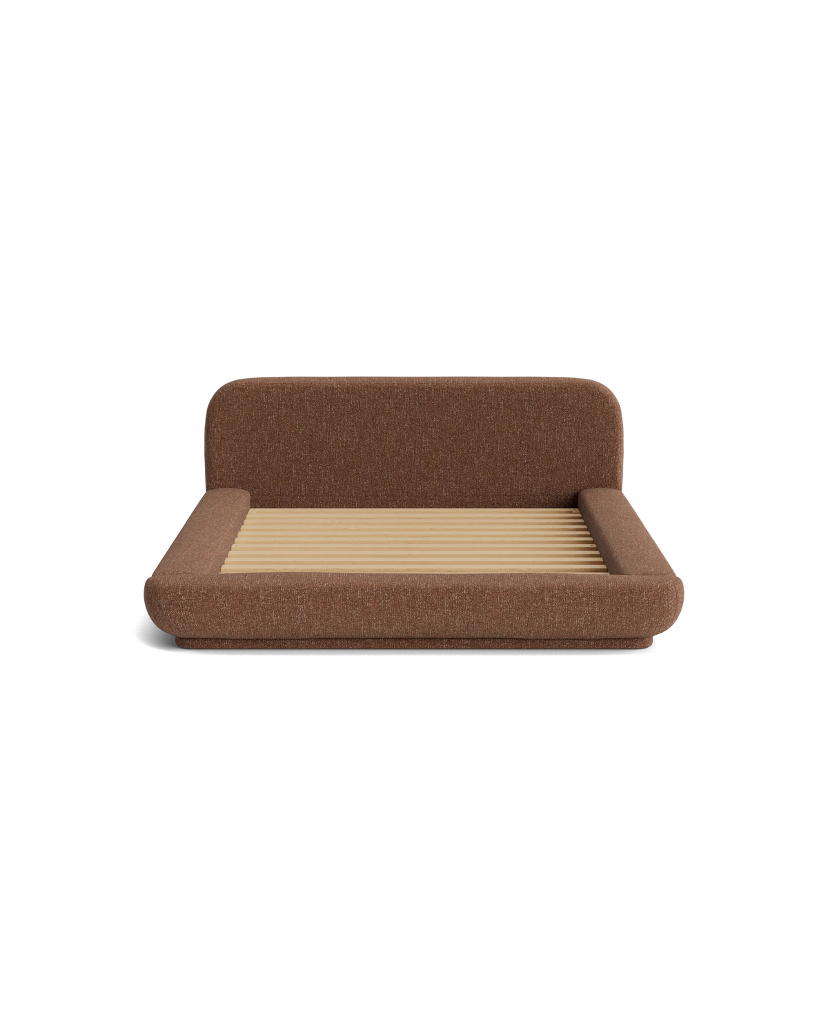 Floss Queen Bed - Fleck Rust