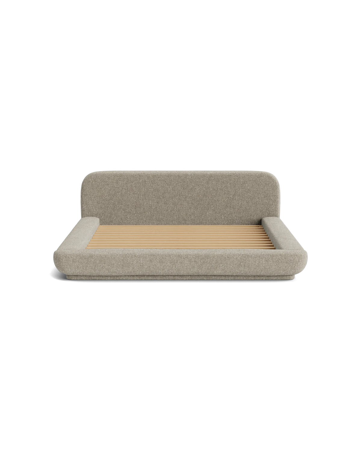 Floss King Bed - Fleck Smoke