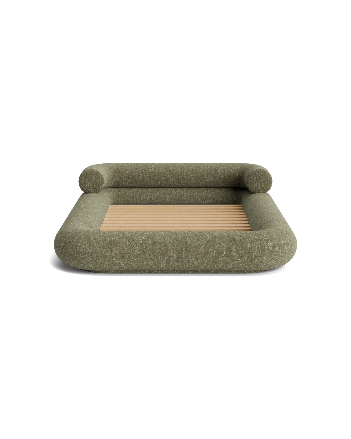 Restore Queen Bed - Fleck Olive