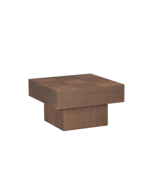 Check Coffee Table Small - Deep Oak